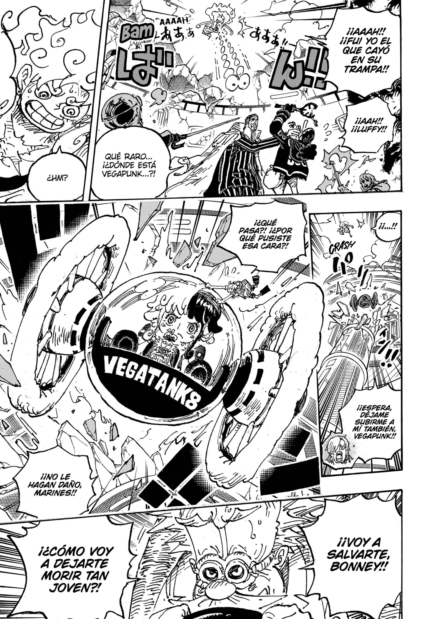 One Piece Capitulo 1093: Luffy Vs. Kizaru página 13