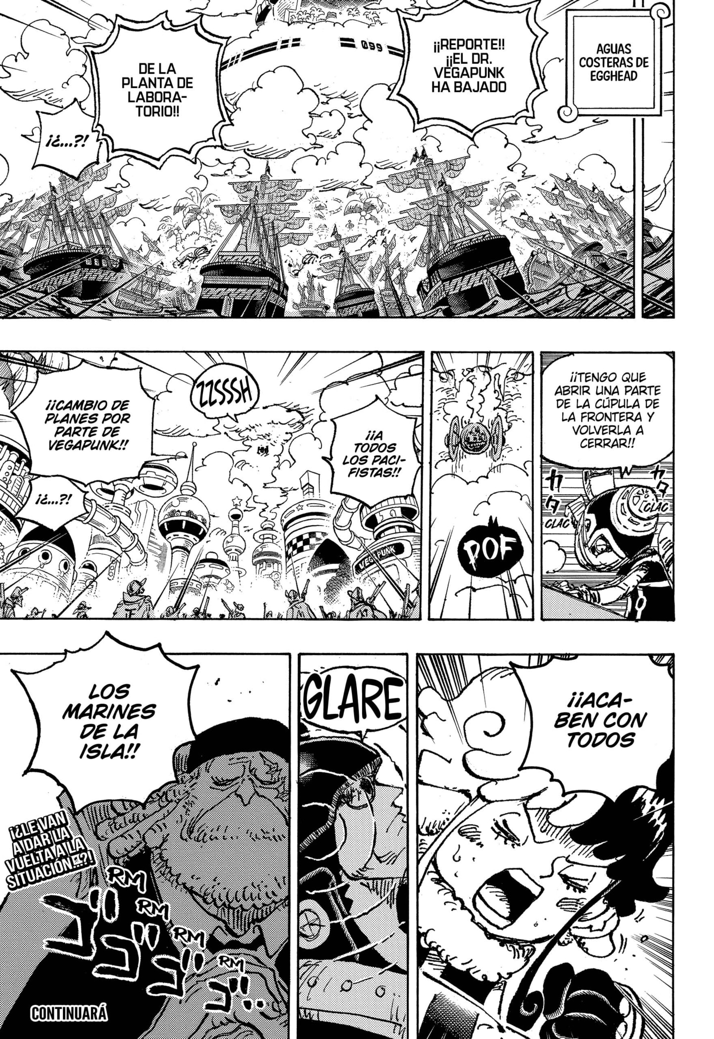 One Piece Capitulo 1093: Luffy Vs. Kizaru página 15