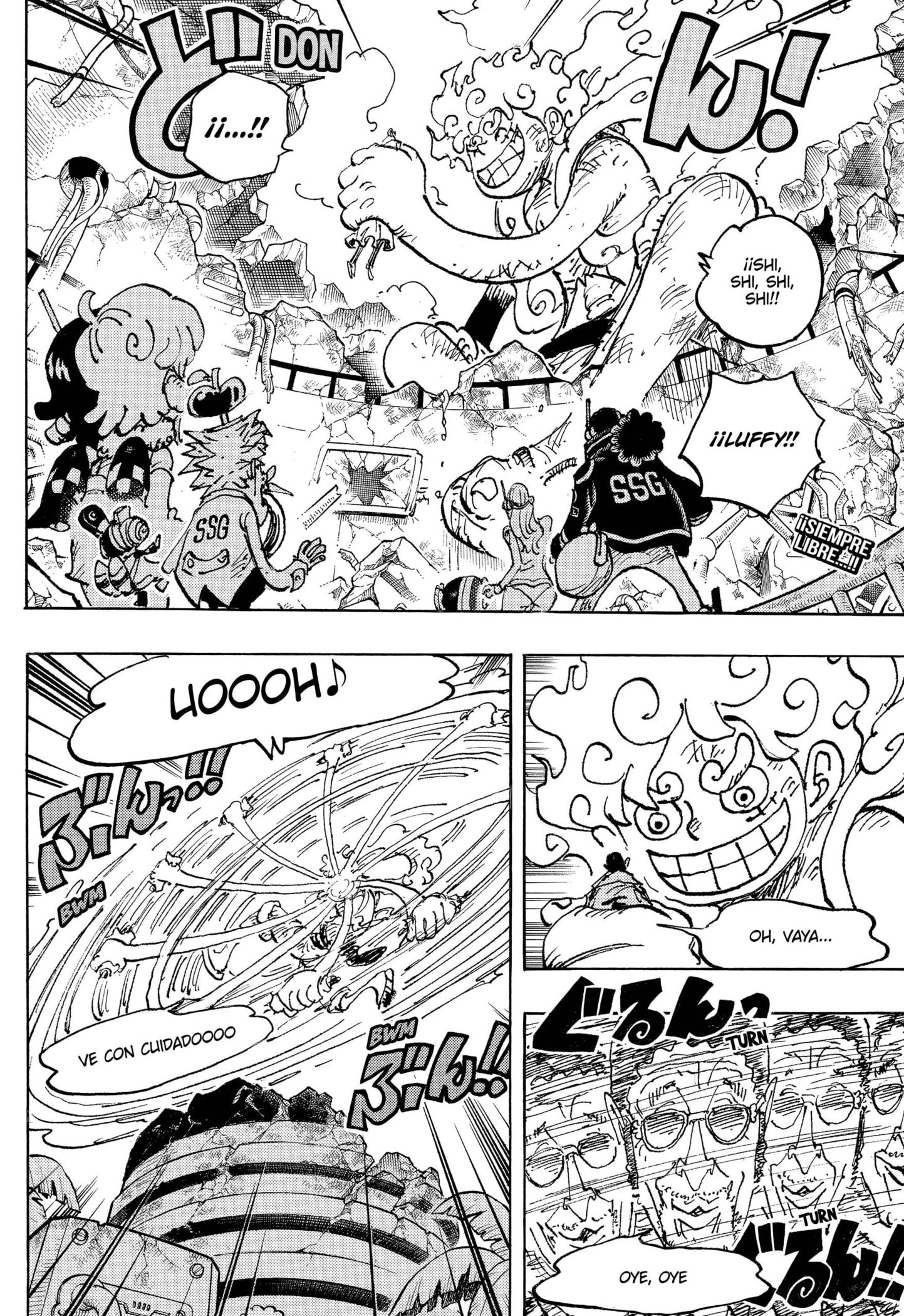 One Piece Capitulo 1093: Luffy Vs. Kizaru página 2