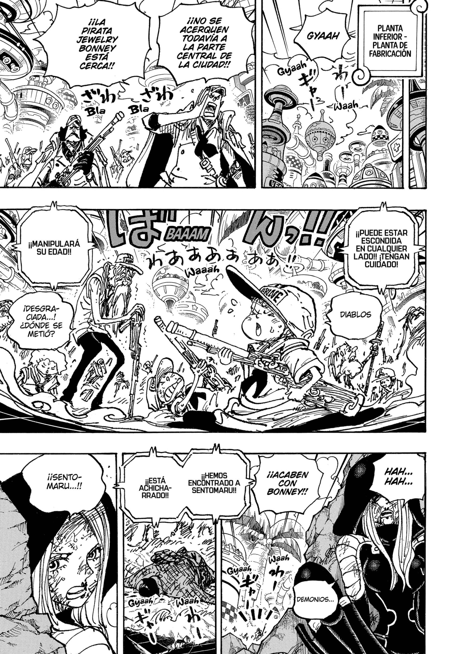 One Piece Capitulo 1093: Luffy Vs. Kizaru página 5