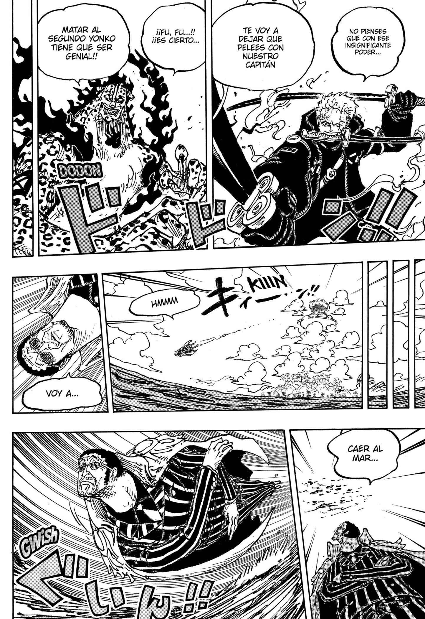 One Piece Capitulo 1093: Luffy Vs. Kizaru página 8
