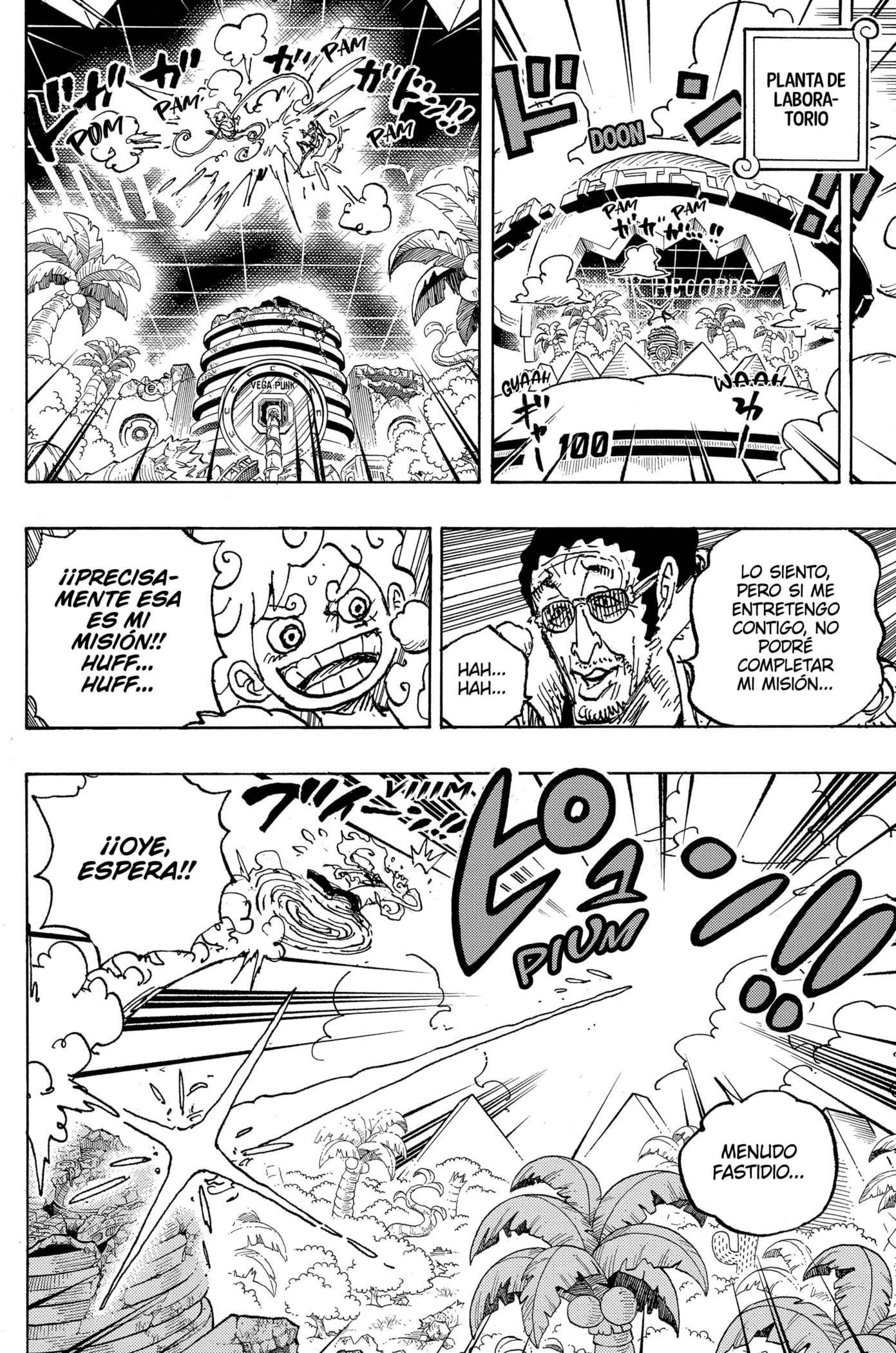 One Piece Capitulo 1094: Dios Guerrero de la Defensa Científica, Saint Jaygarcia Saturn página 11