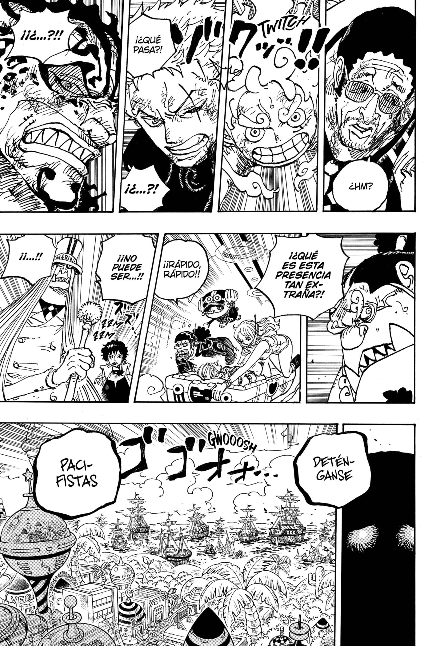 One Piece Capitulo 1094: Dios Guerrero de la Defensa Científica, Saint Jaygarcia Saturn página 12
