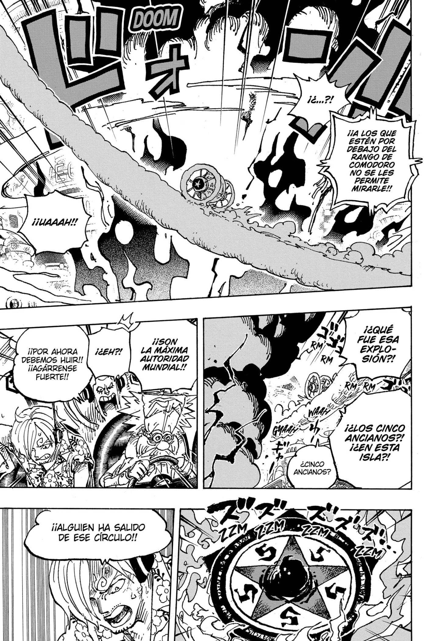 One Piece Capitulo 1094: Dios Guerrero de la Defensa Científica, Saint Jaygarcia Saturn página 14