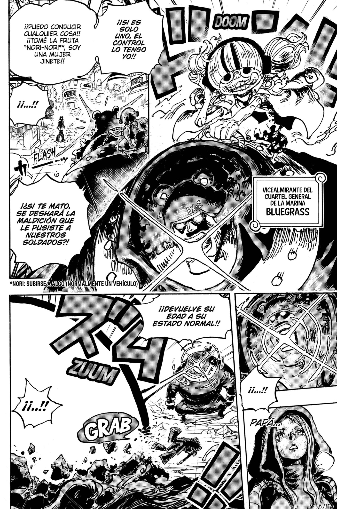 One Piece Capitulo 1094: Dios Guerrero de la Defensa Científica, Saint Jaygarcia Saturn página 9