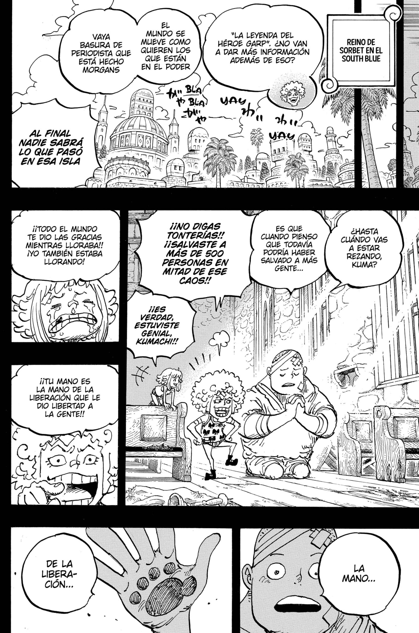 One Piece Capitulo 1096: Kumachi página 14