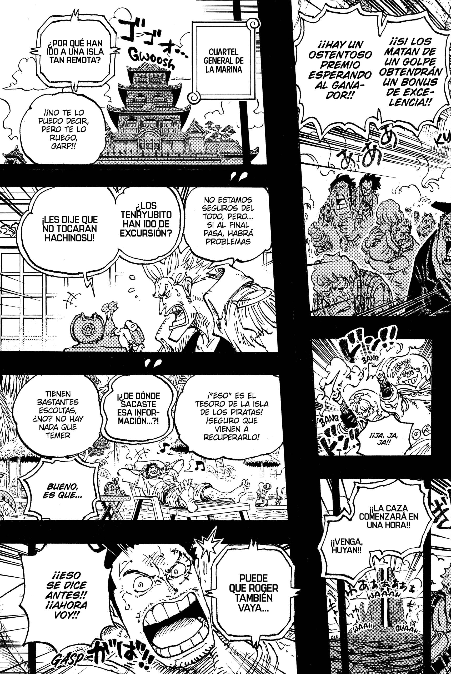One Piece Capitulo 1096: Kumachi página 3
