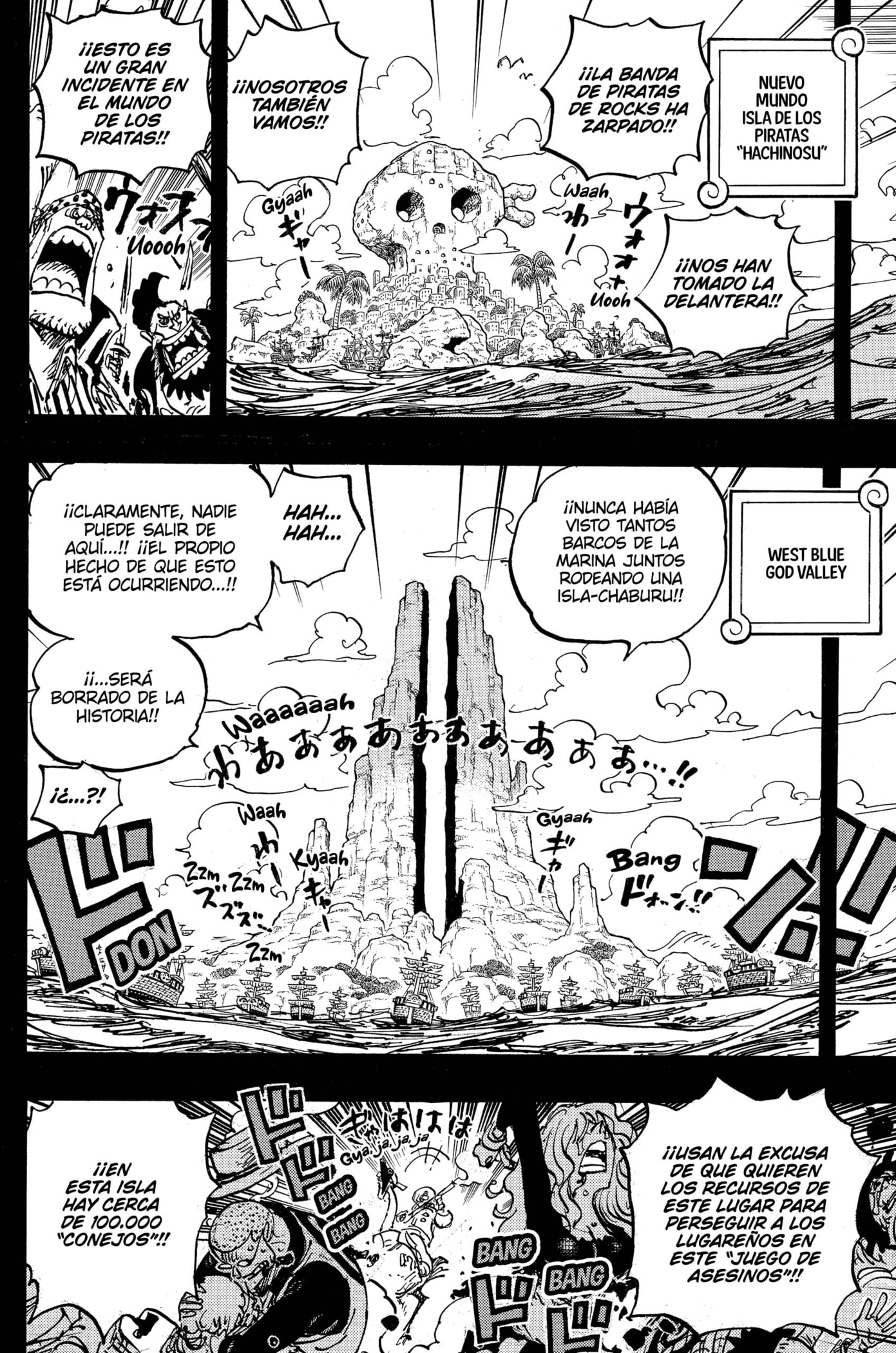 One Piece Capitulo 1096: Kumachi página 4