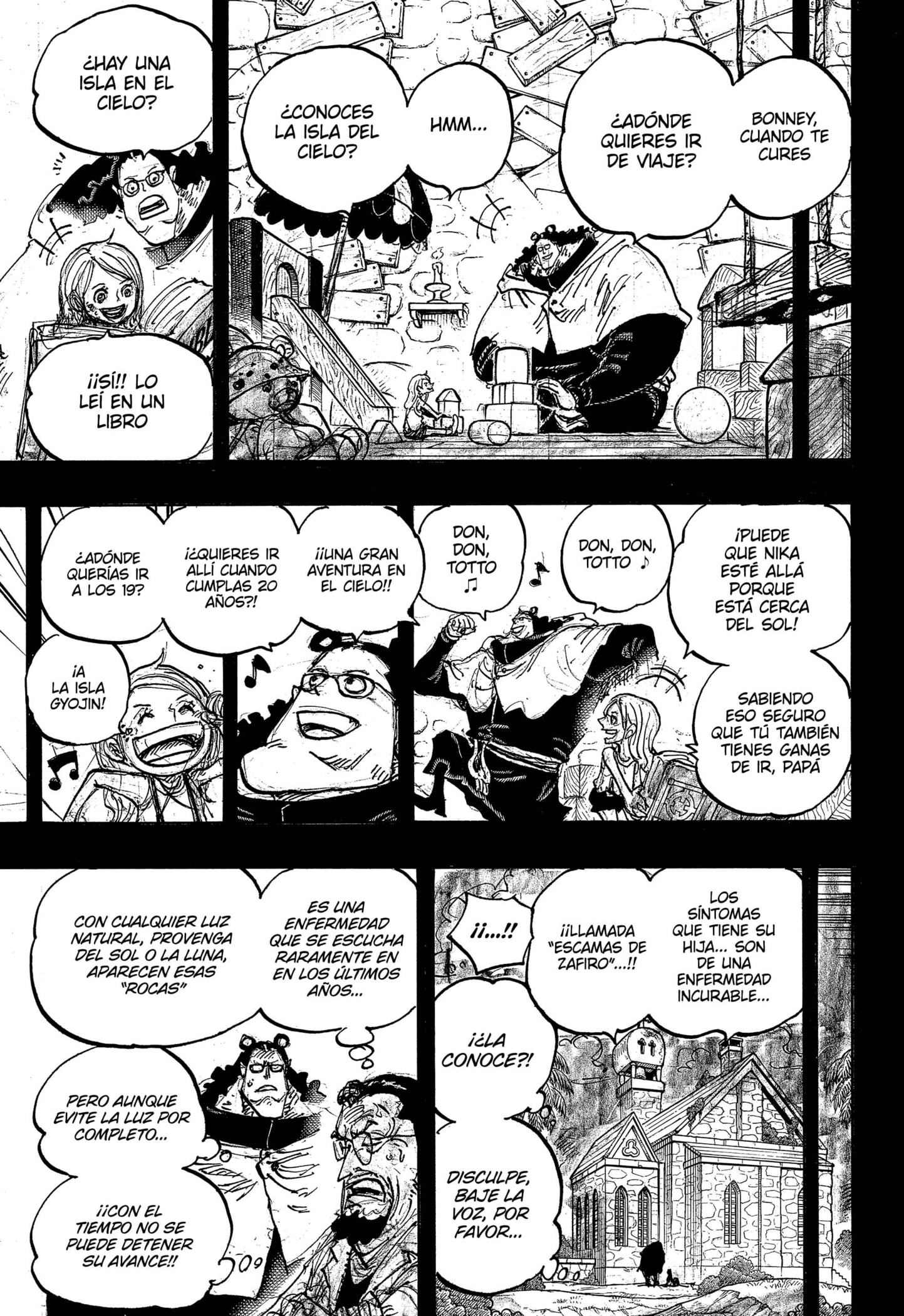 One Piece Capitulo 1098: El Nacimiento de Bonney página 13