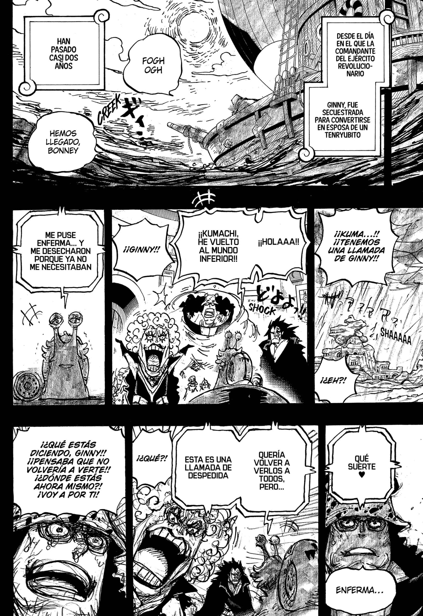 One Piece Capitulo 1098: El Nacimiento de Bonney página 4