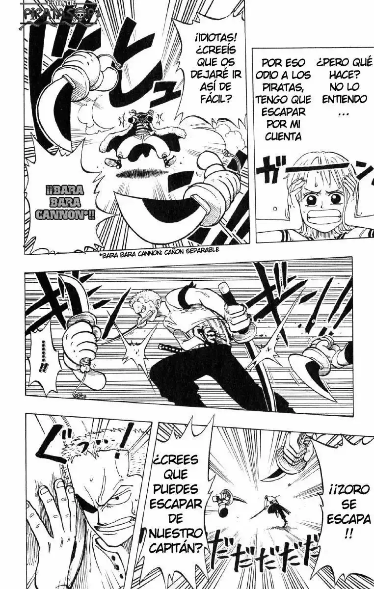 One Piece Capitulo 11: "La Huida" página 12