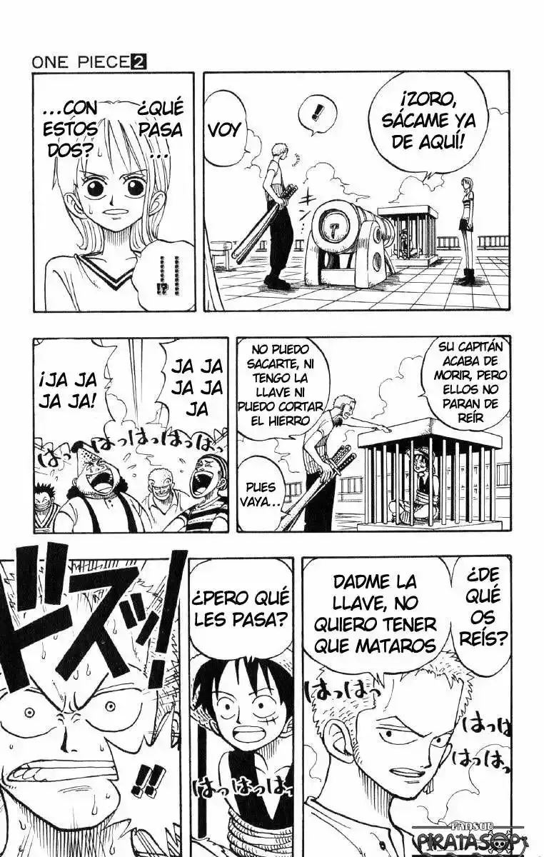 One Piece Capitulo 11: "La Huida" página 3