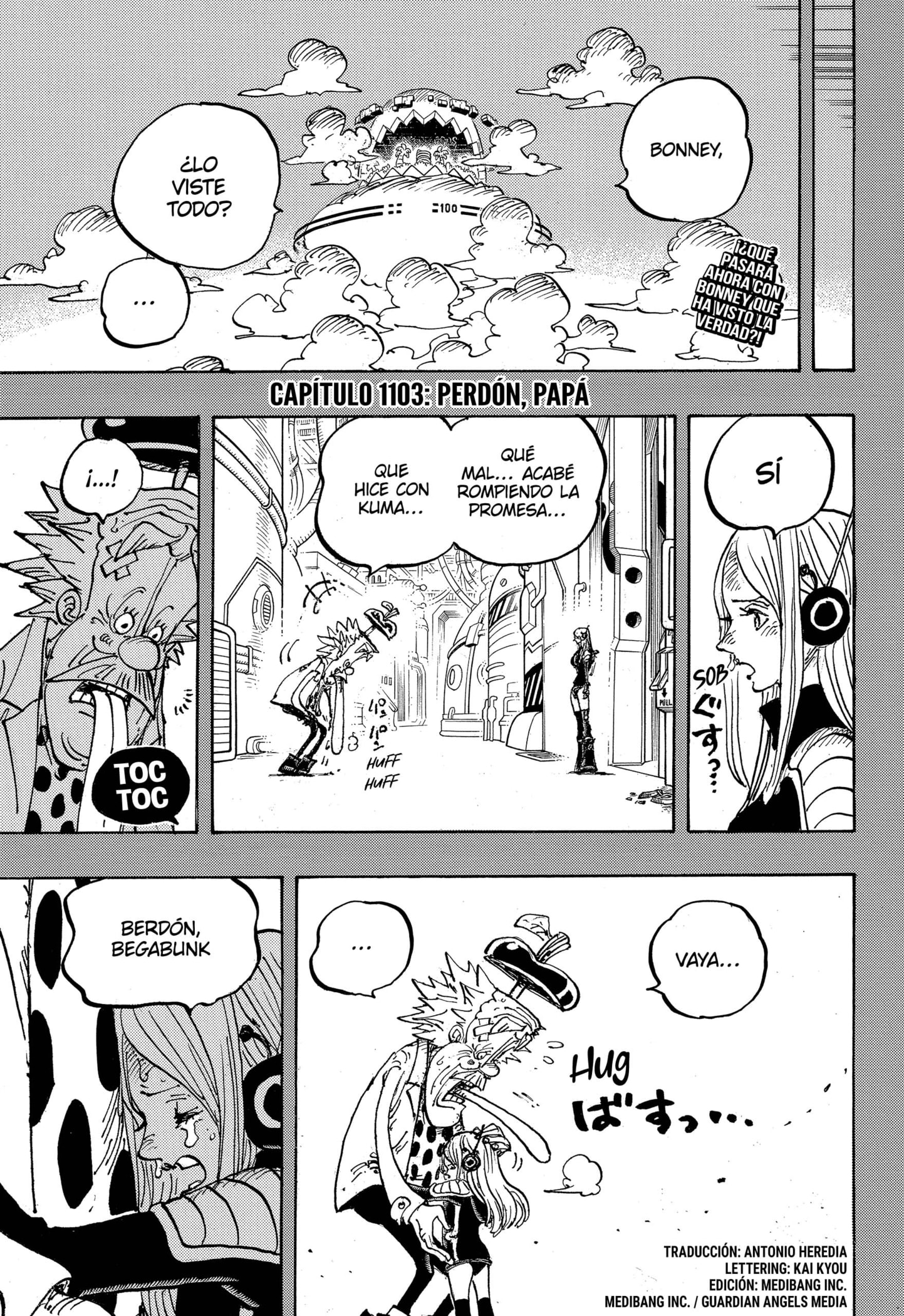 One Piece Capitulo 1103 página 4