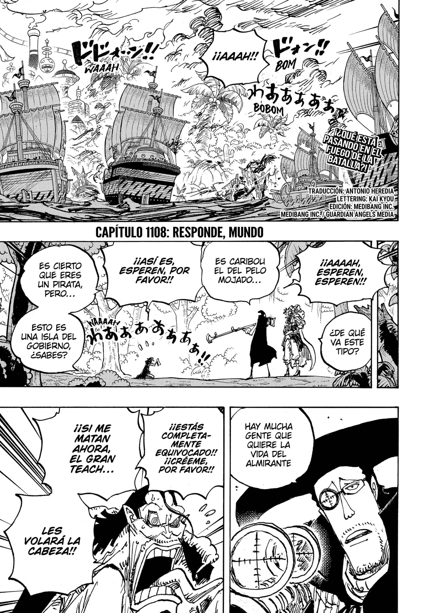 One Piece Capitulo 1108 página 4