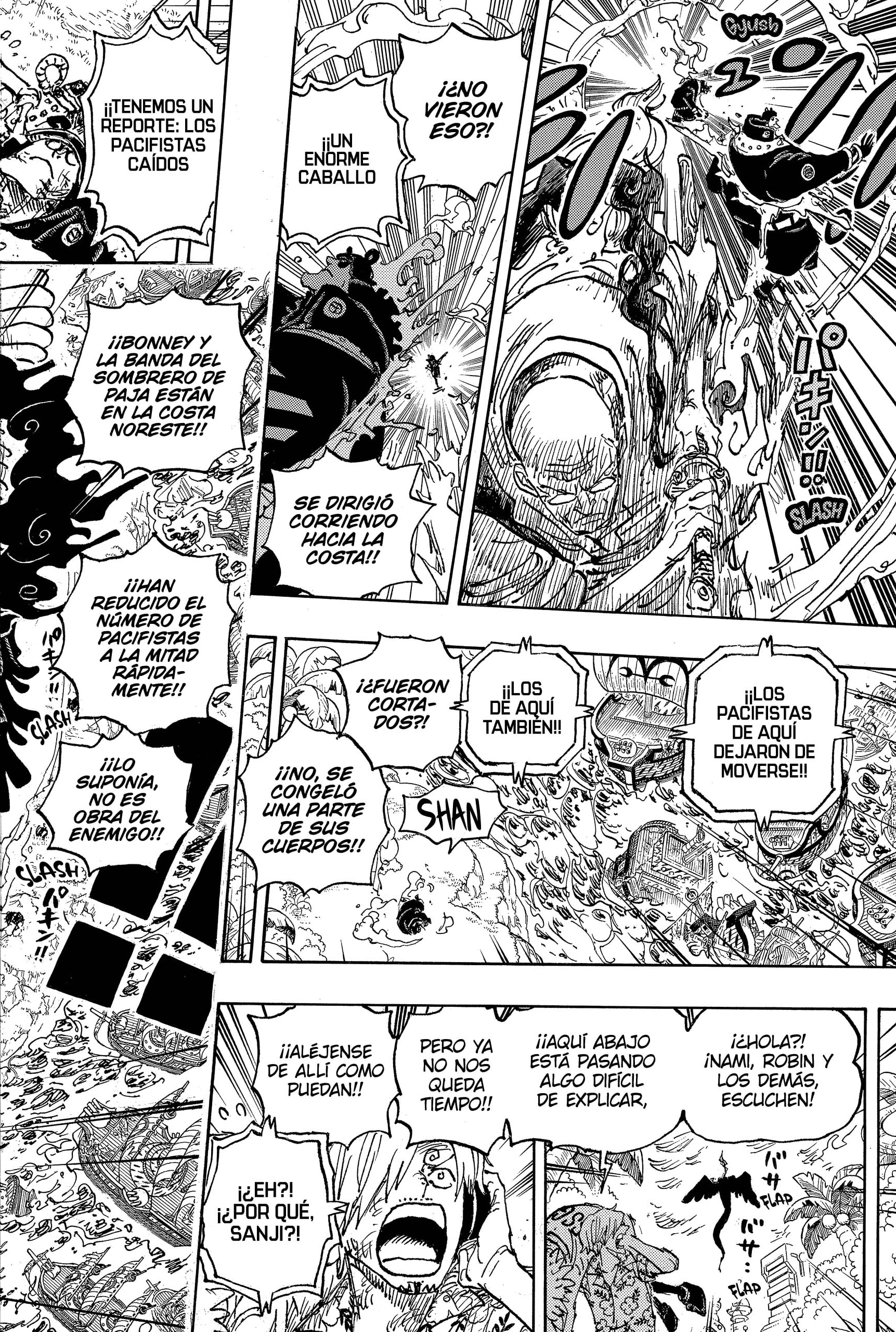 One Piece Capitulo 1110: Estrellas Fugaces página 10