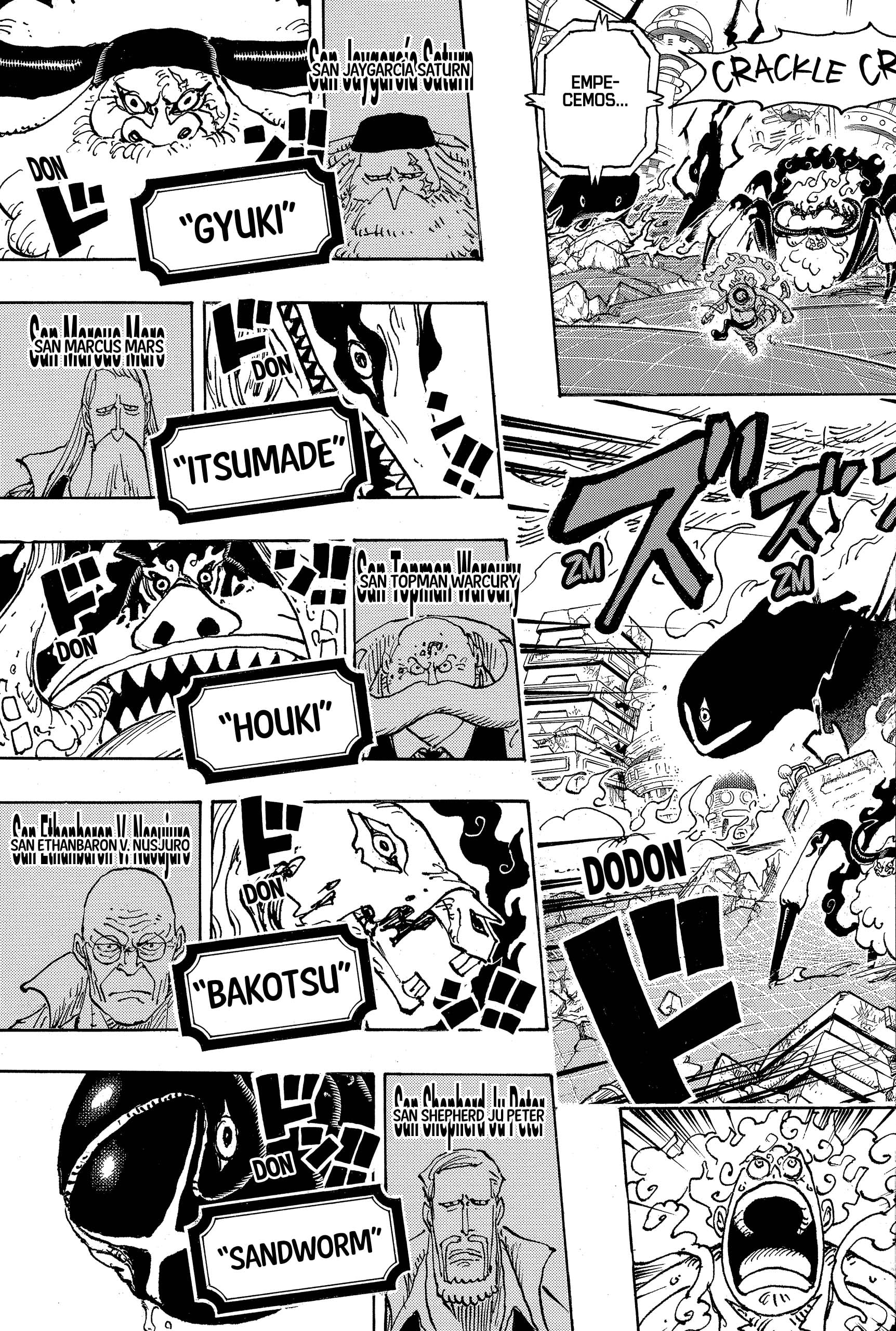 One Piece Capitulo 1110: Estrellas Fugaces página 5