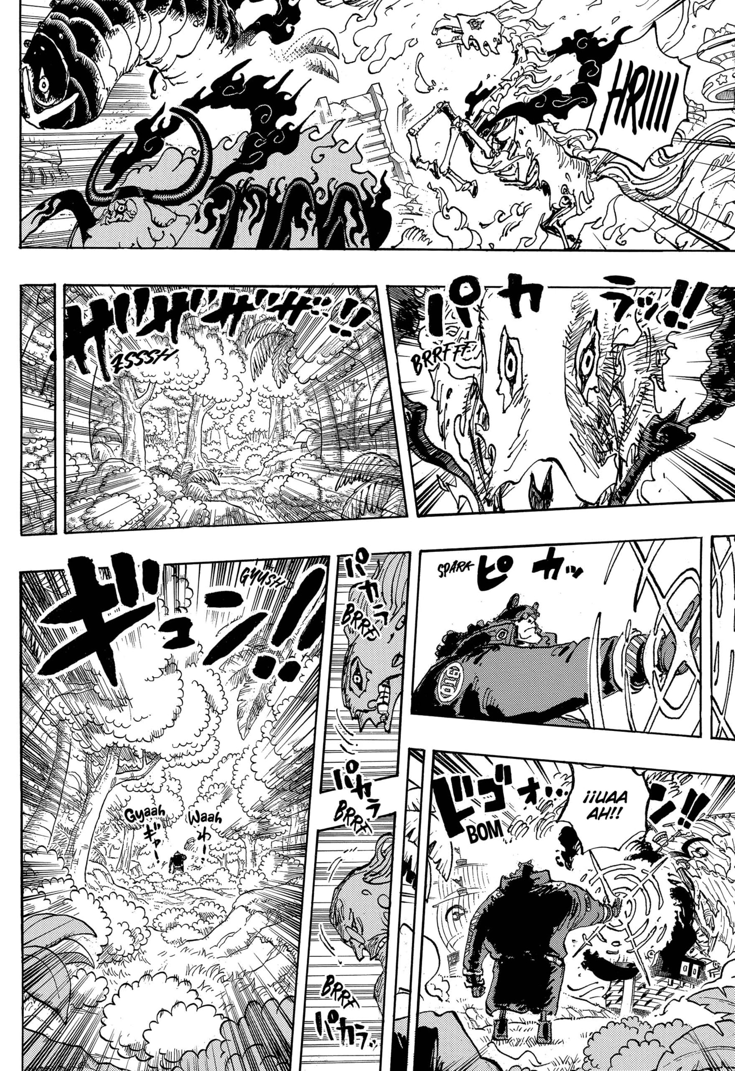 One Piece Capitulo 1110: Estrellas Fugaces página 8