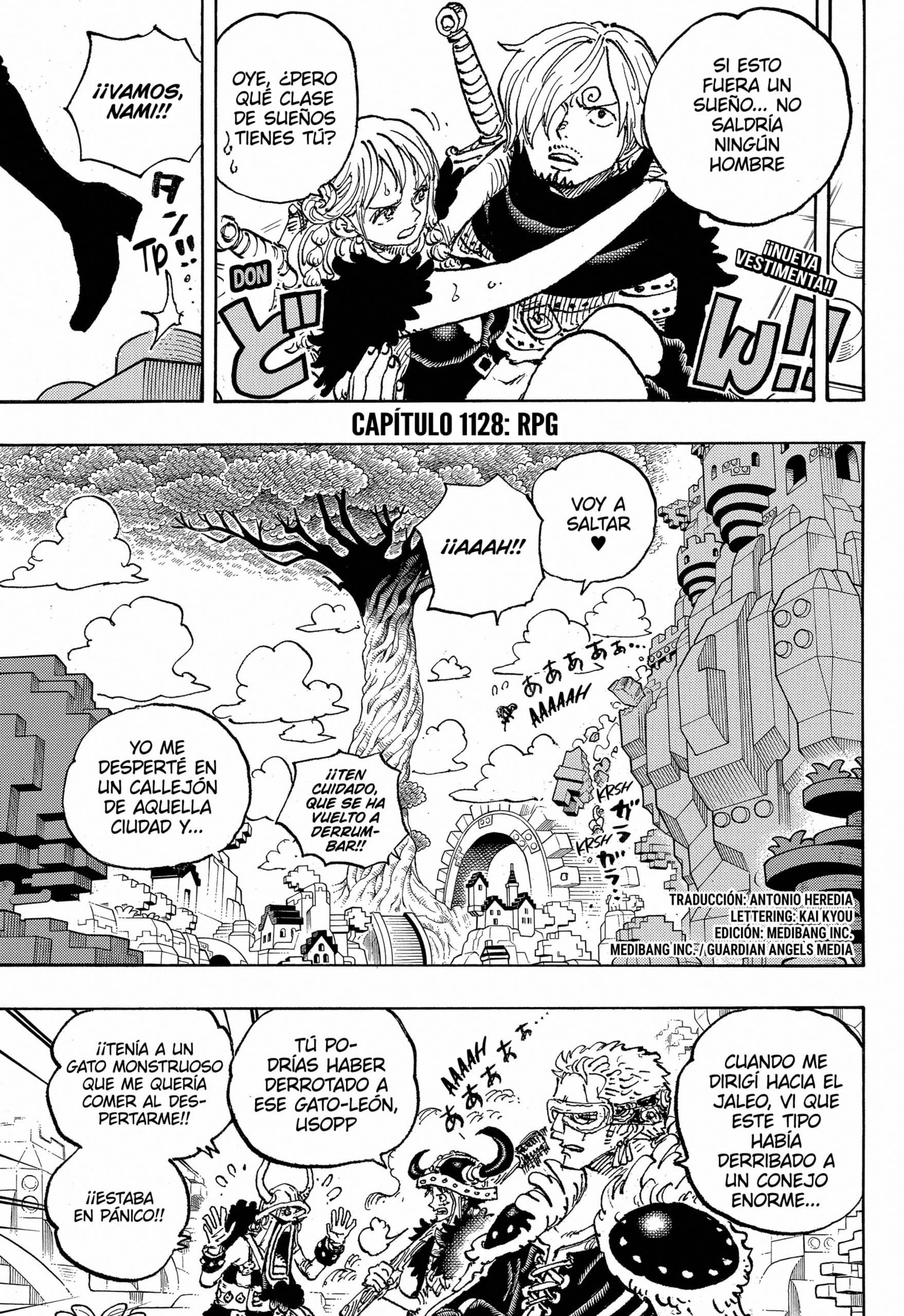 One Piece Capitulo 1128 página 2