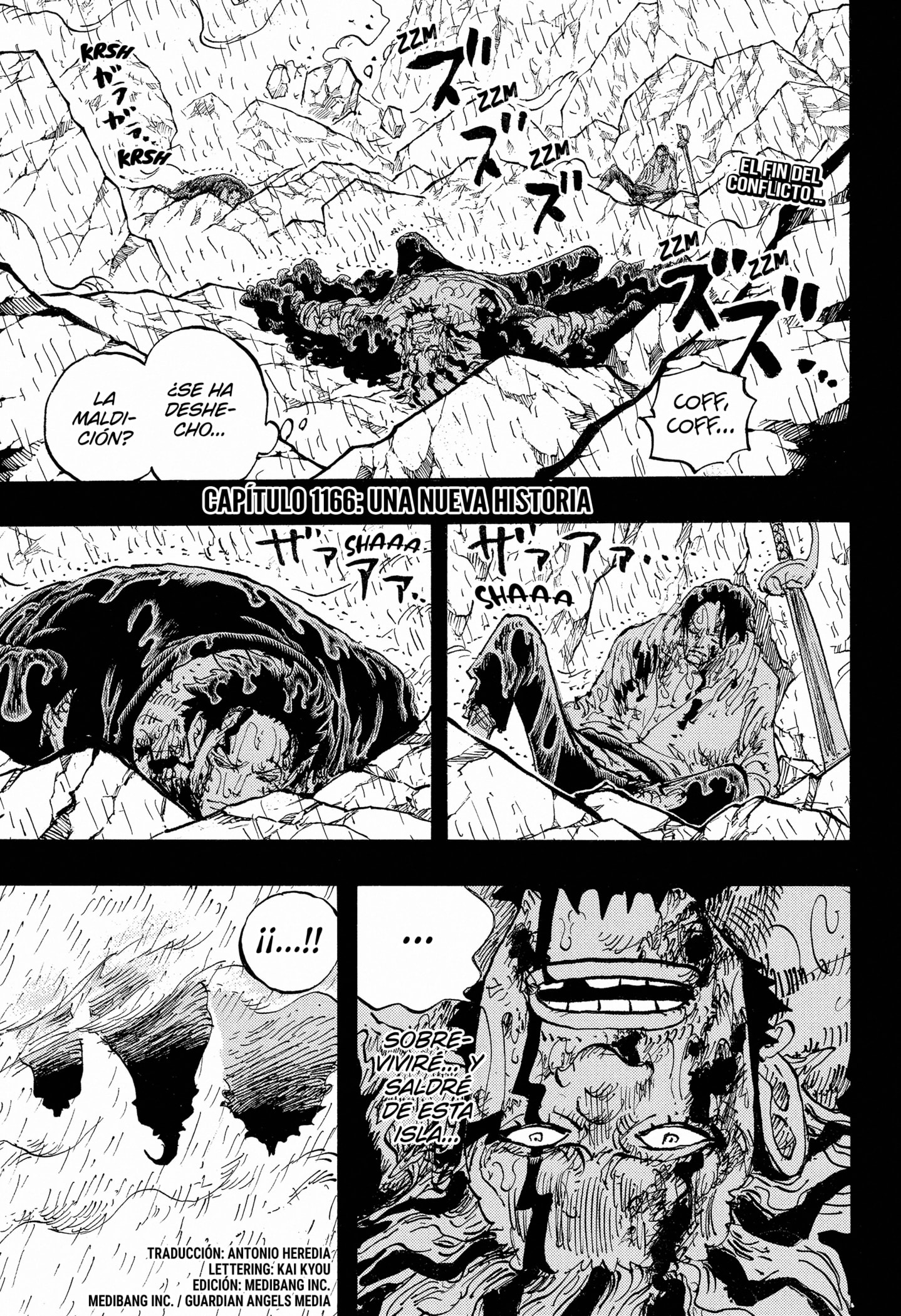 One Piece Capitulo 1166 página 2