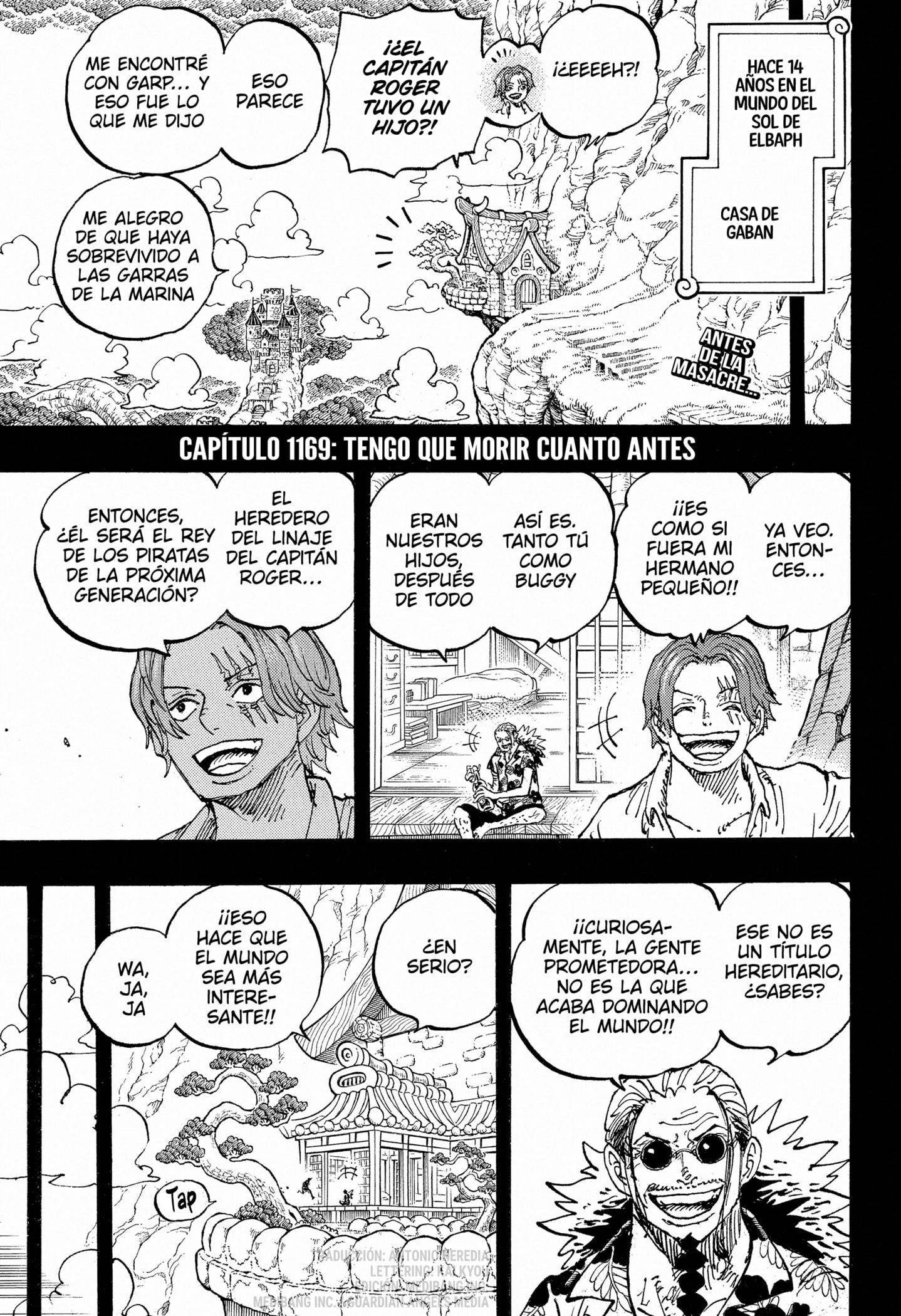 One Piece Capitulo 1169 página 2