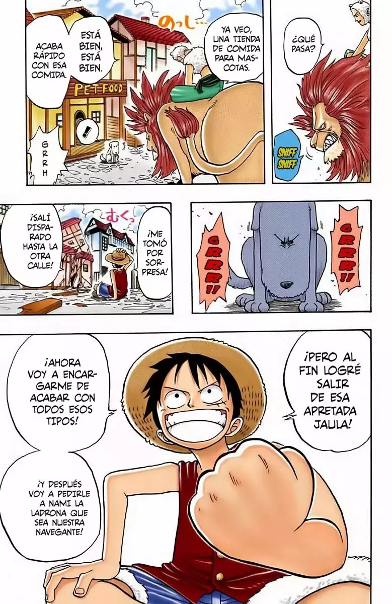 One Piece Capitulo 12: "Perro" página 20