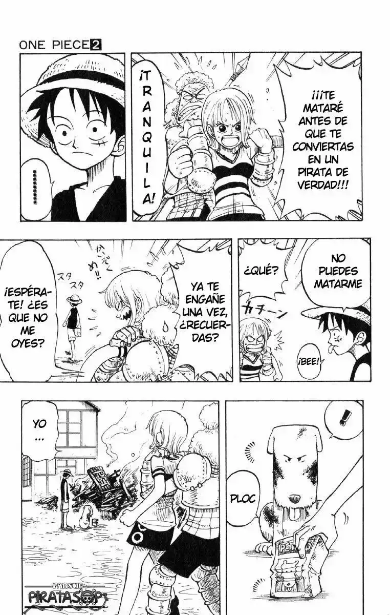 One Piece Capitulo 13: "Tesoro" página 17