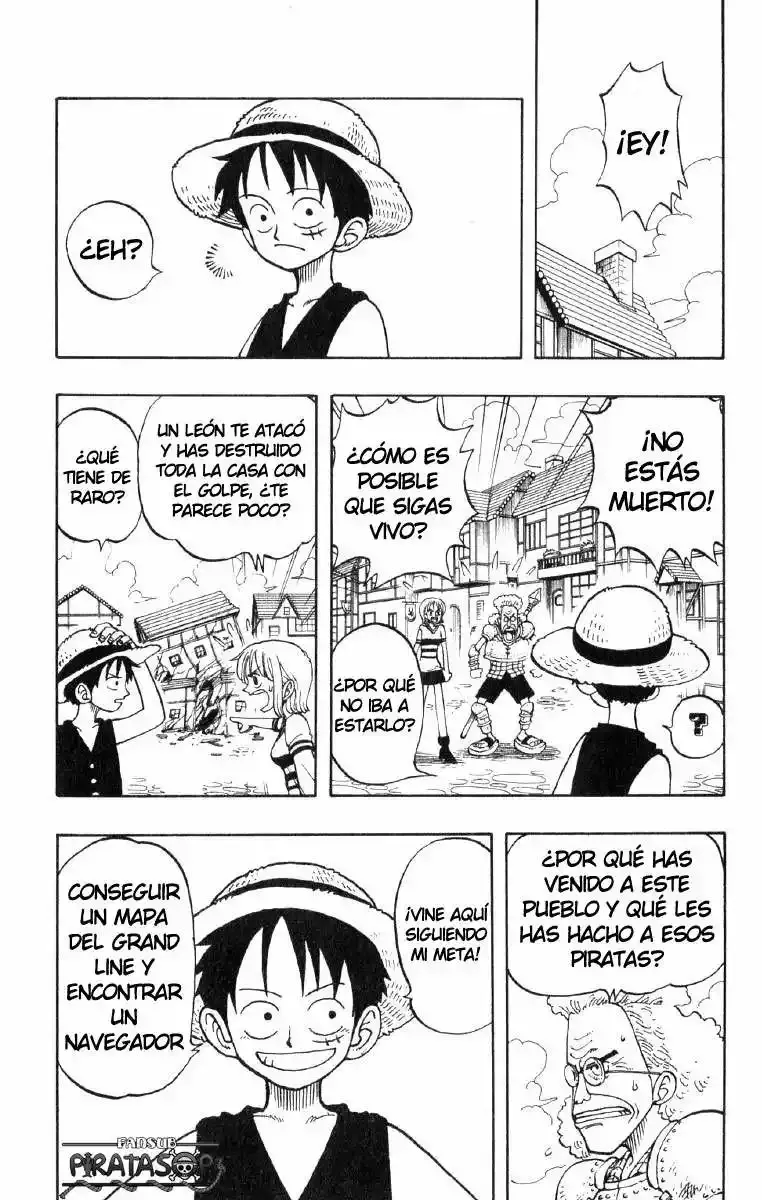 One Piece Capitulo 13: "Tesoro" página 2