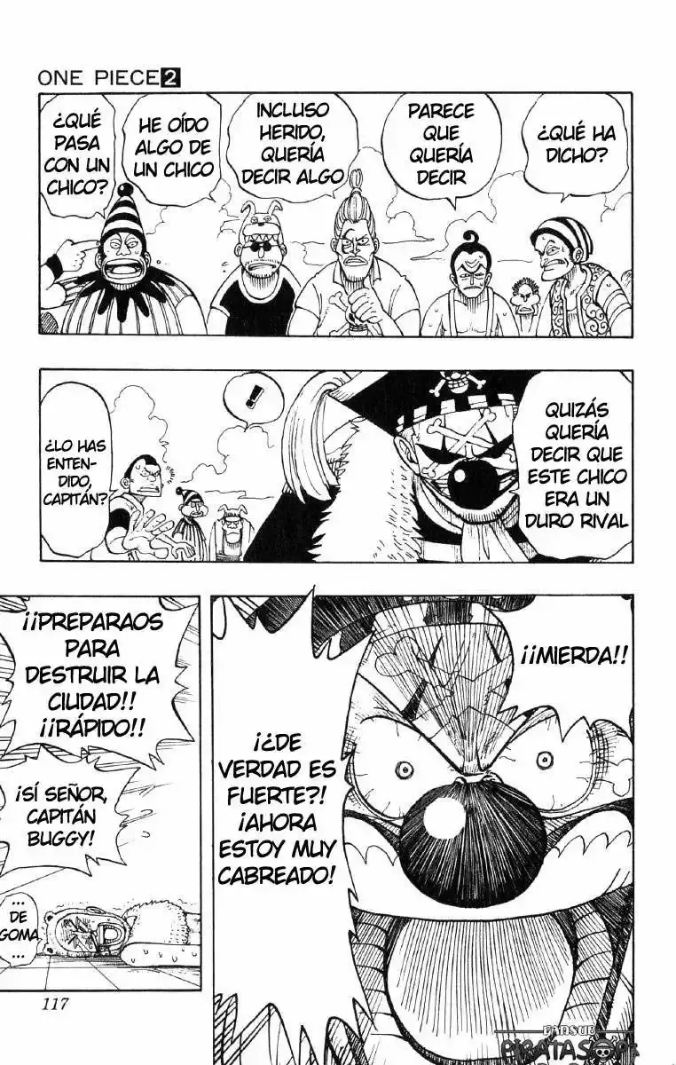One Piece Capitulo 14: "¡¡Imprudente!!" página 3