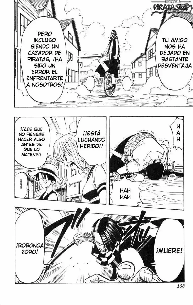 One Piece Capitulo 16: "¡¡Versus!! Los Piratas de Buggy" página 14