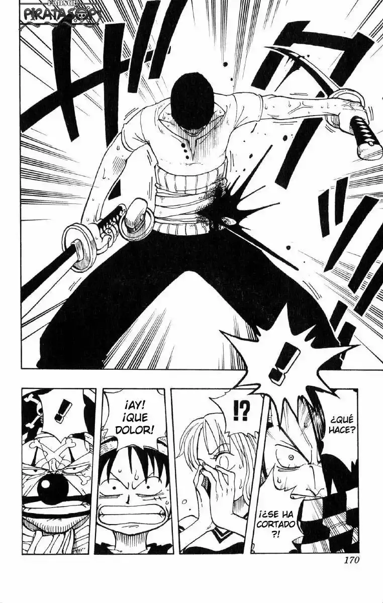 One Piece Capitulo 16: "¡¡Versus!! Los Piratas de Buggy" página 16