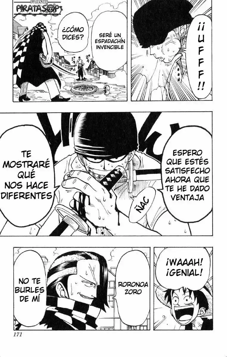 One Piece Capitulo 16: "¡¡Versus!! Los Piratas de Buggy" página 17