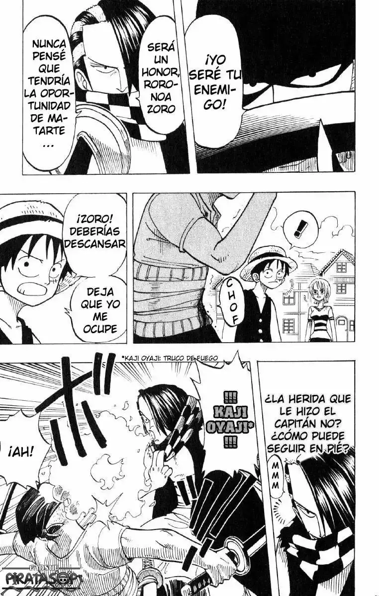 One Piece Capitulo 16: "¡¡Versus!! Los Piratas de Buggy" página 9