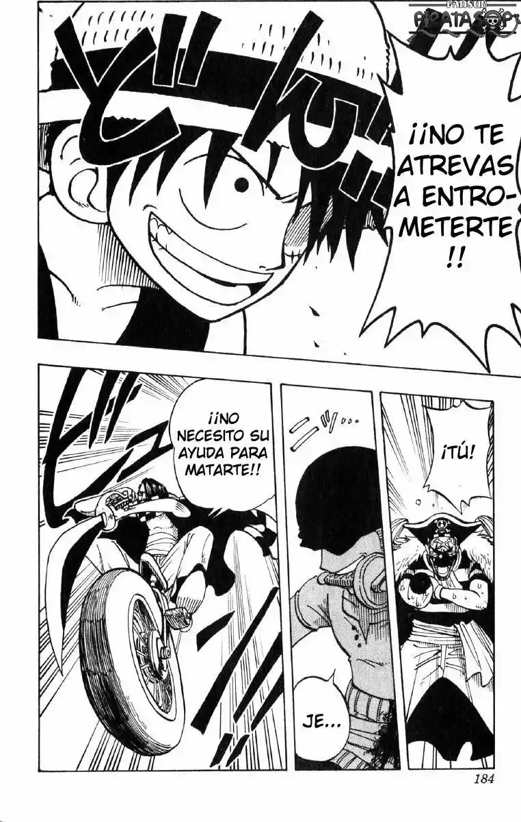 One Piece Capitulo 17: "Carácter" página 12