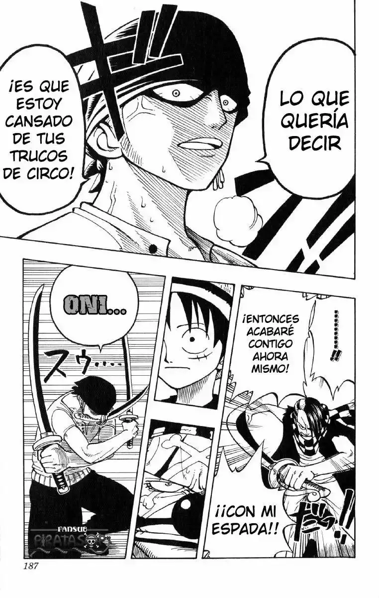 One Piece Capitulo 17: "Carácter" página 15