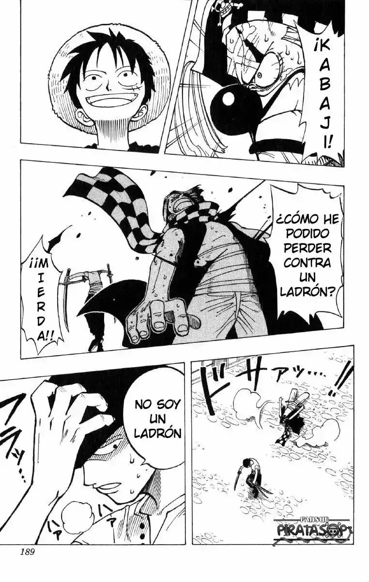 One Piece Capitulo 17: "Carácter" página 17