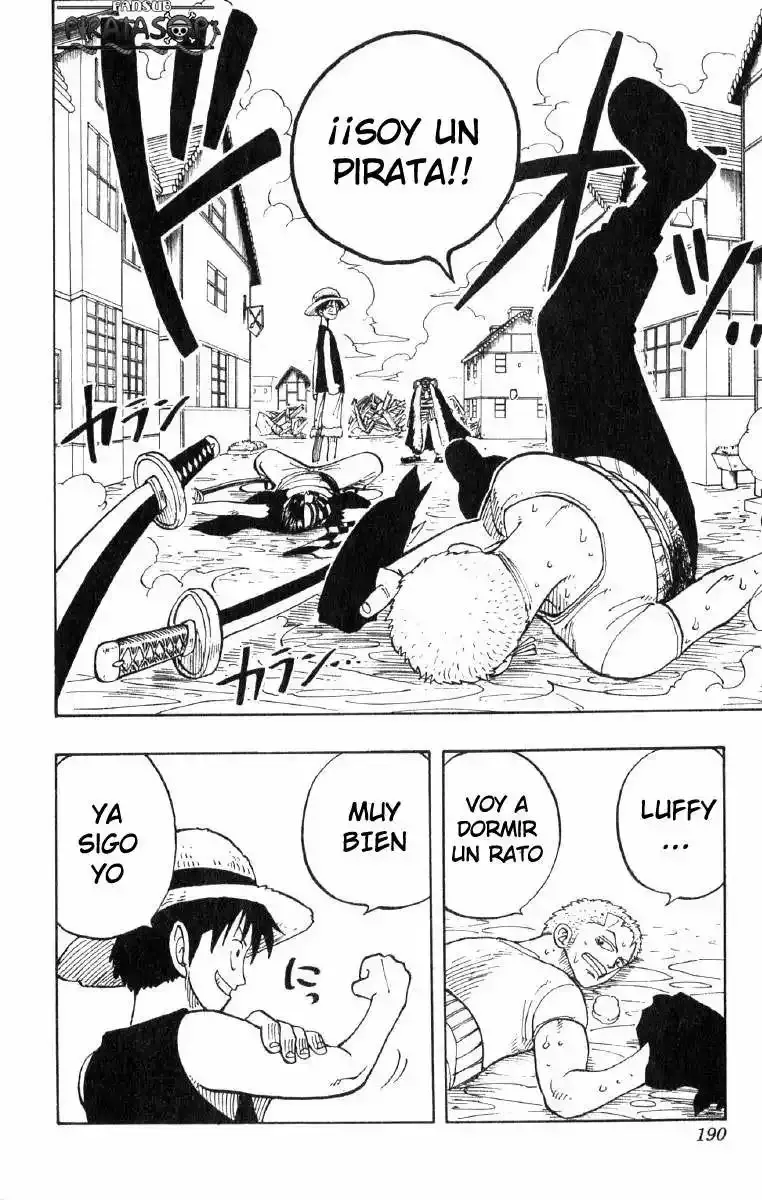 One Piece Capitulo 17: "Carácter" página 18