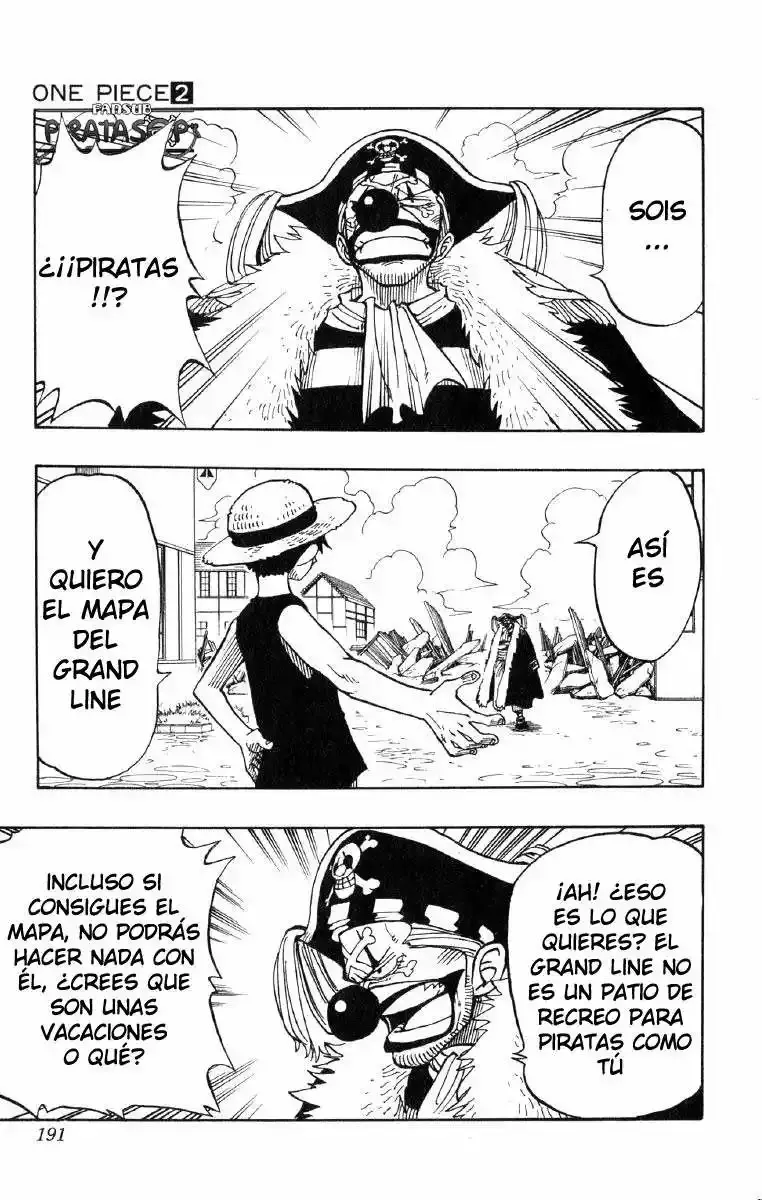 One Piece Capitulo 17: "Carácter" página 19