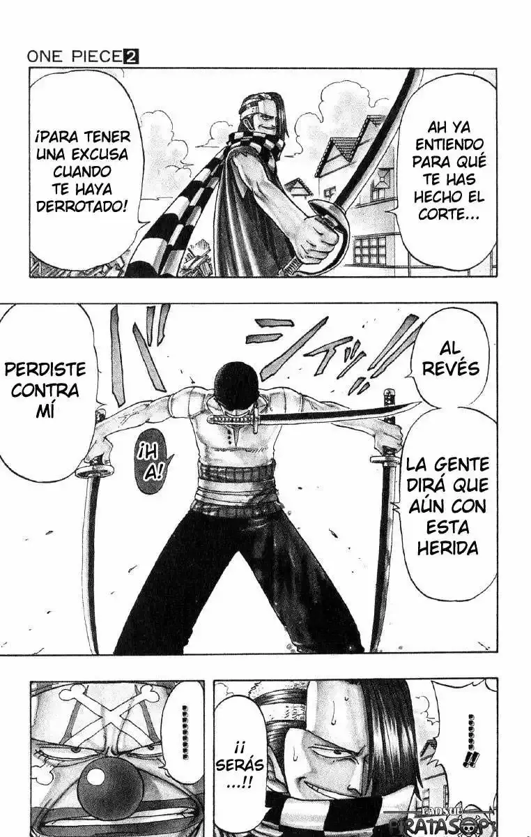 One Piece Capitulo 17: "Carácter" página 3