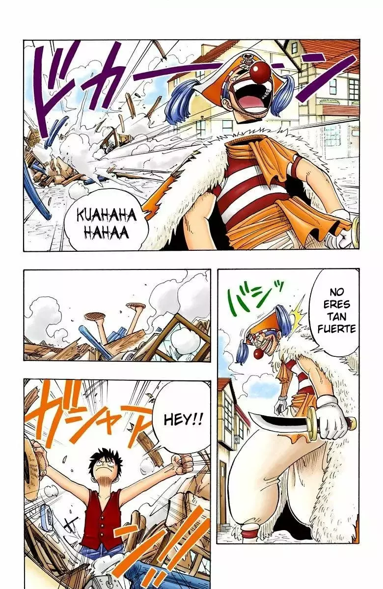 One Piece Capitulo 18: "El Pirata, Buggy el Payaso" página 11