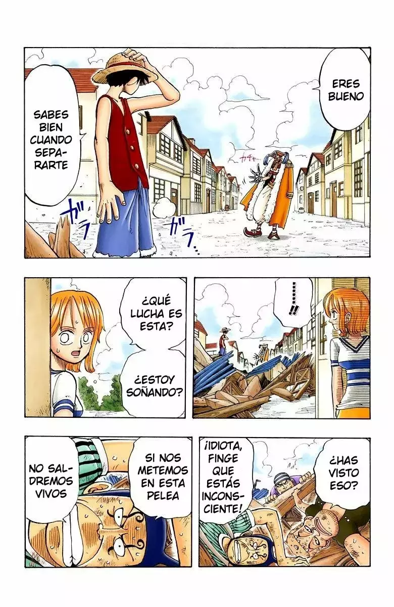 One Piece Capitulo 18: "El Pirata, Buggy el Payaso" página 12