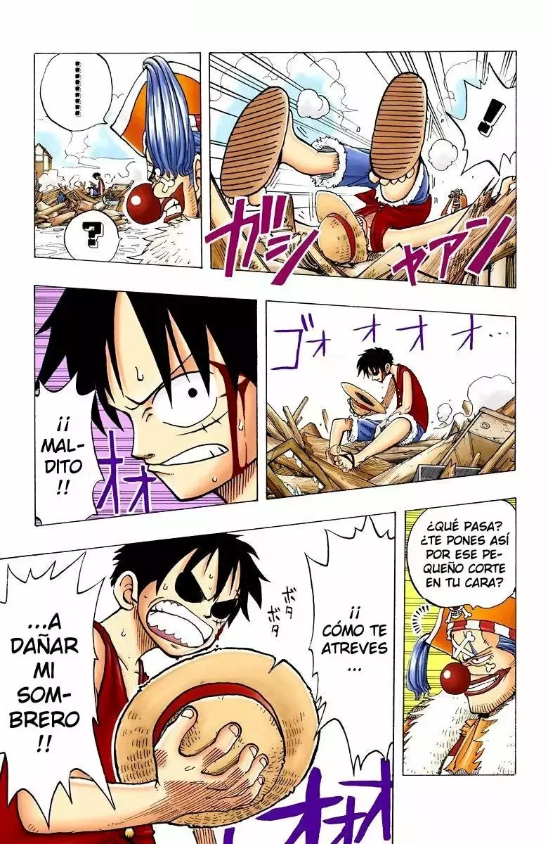 One Piece Capitulo 18: "El Pirata, Buggy el Payaso" página 14