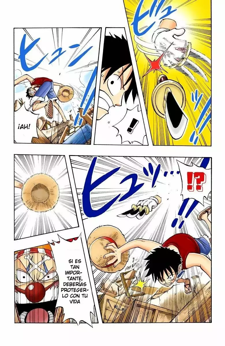 One Piece Capitulo 18: "El Pirata, Buggy el Payaso" página 16