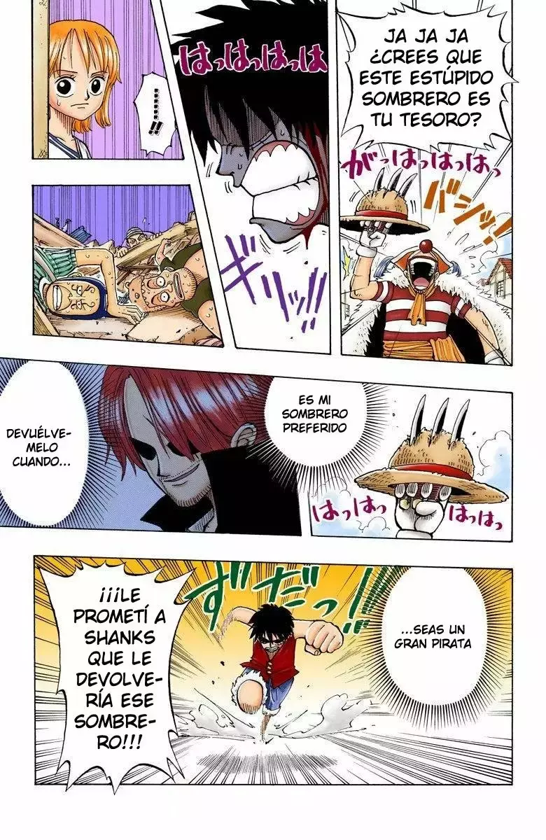 One Piece Capitulo 18: "El Pirata, Buggy el Payaso" página 18
