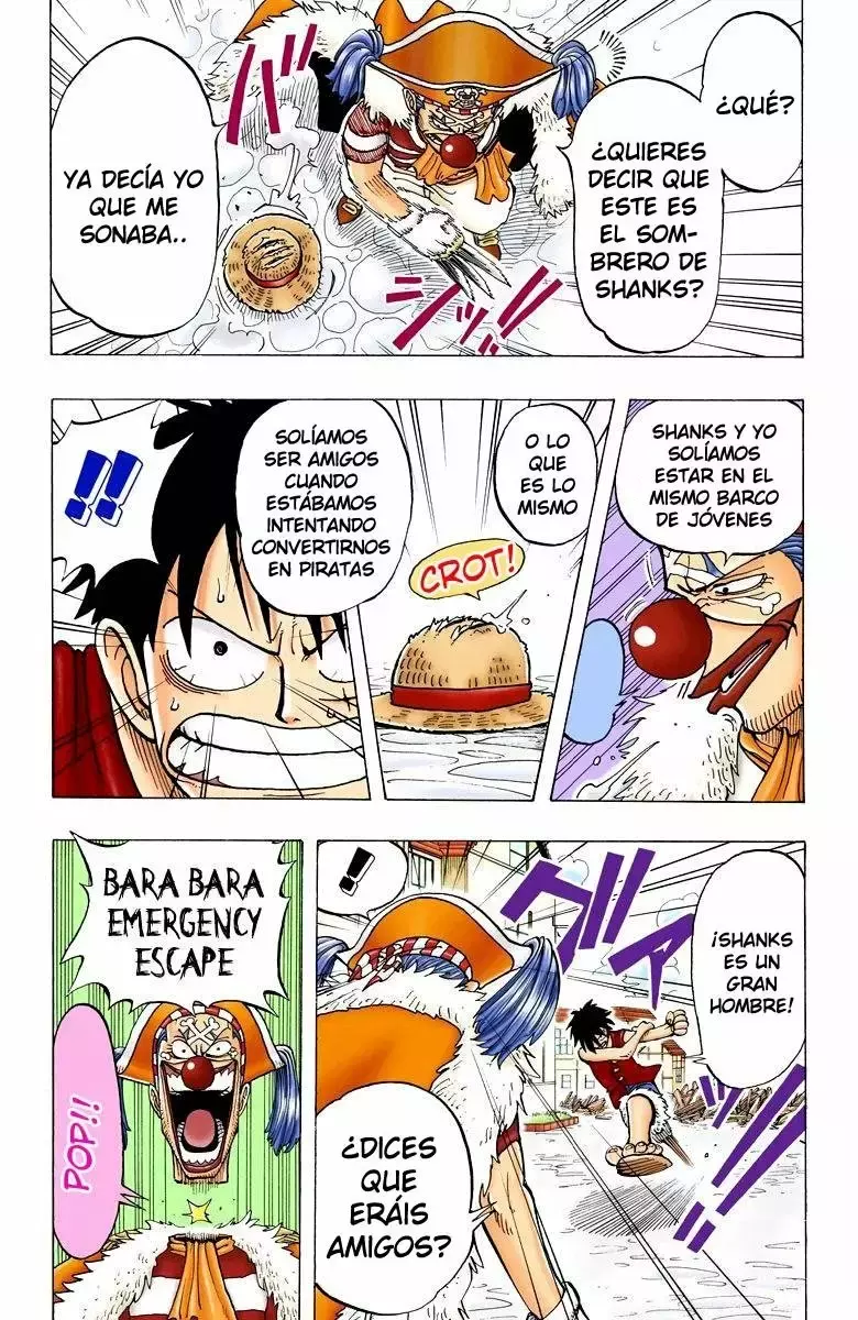 One Piece Capitulo 18: "El Pirata, Buggy el Payaso" página 19