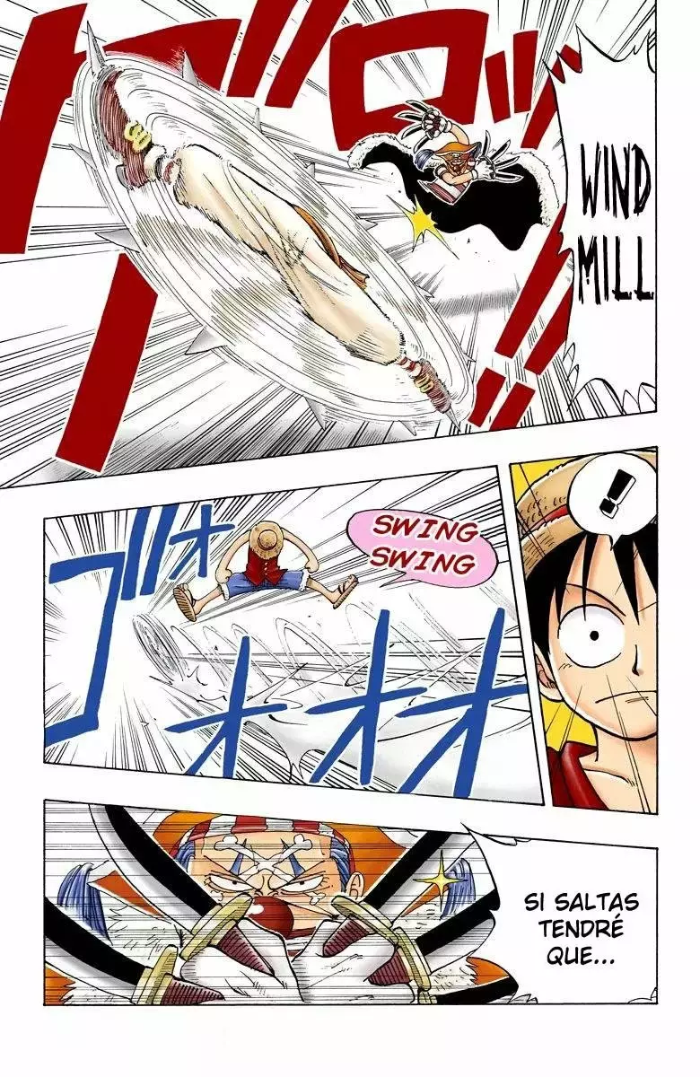 One Piece Capitulo 18: "El Pirata, Buggy el Payaso" página 6