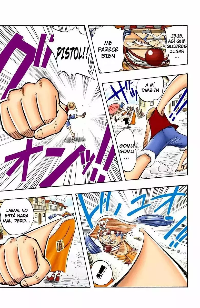 One Piece Capitulo 18: "El Pirata, Buggy el Payaso" página 8