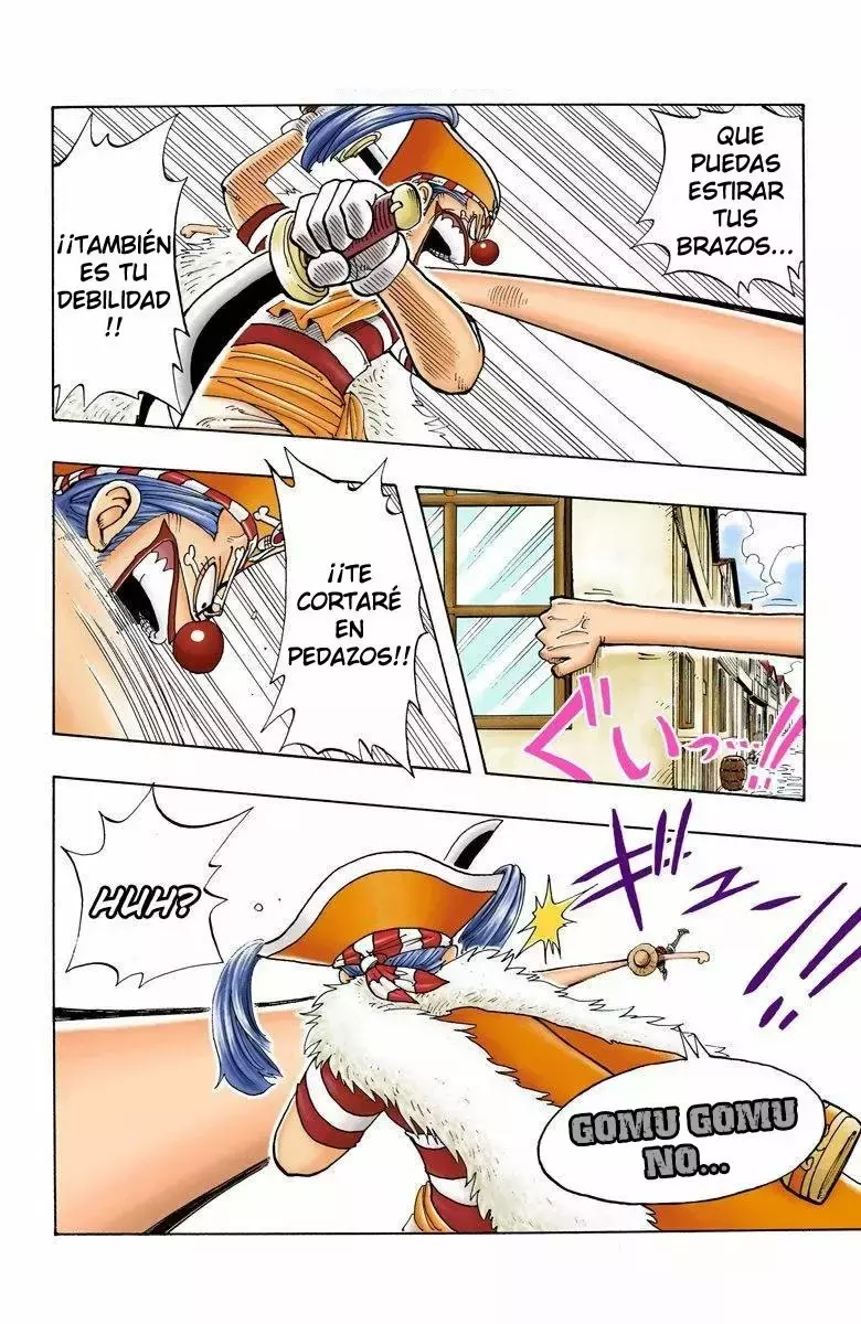 One Piece Capitulo 18: "El Pirata, Buggy el Payaso" página 9