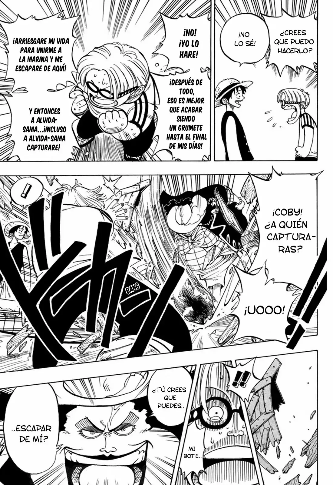 One Piece Capitulo 2: "Ese Chico es, Luffy Sombrero de Paja" página 17