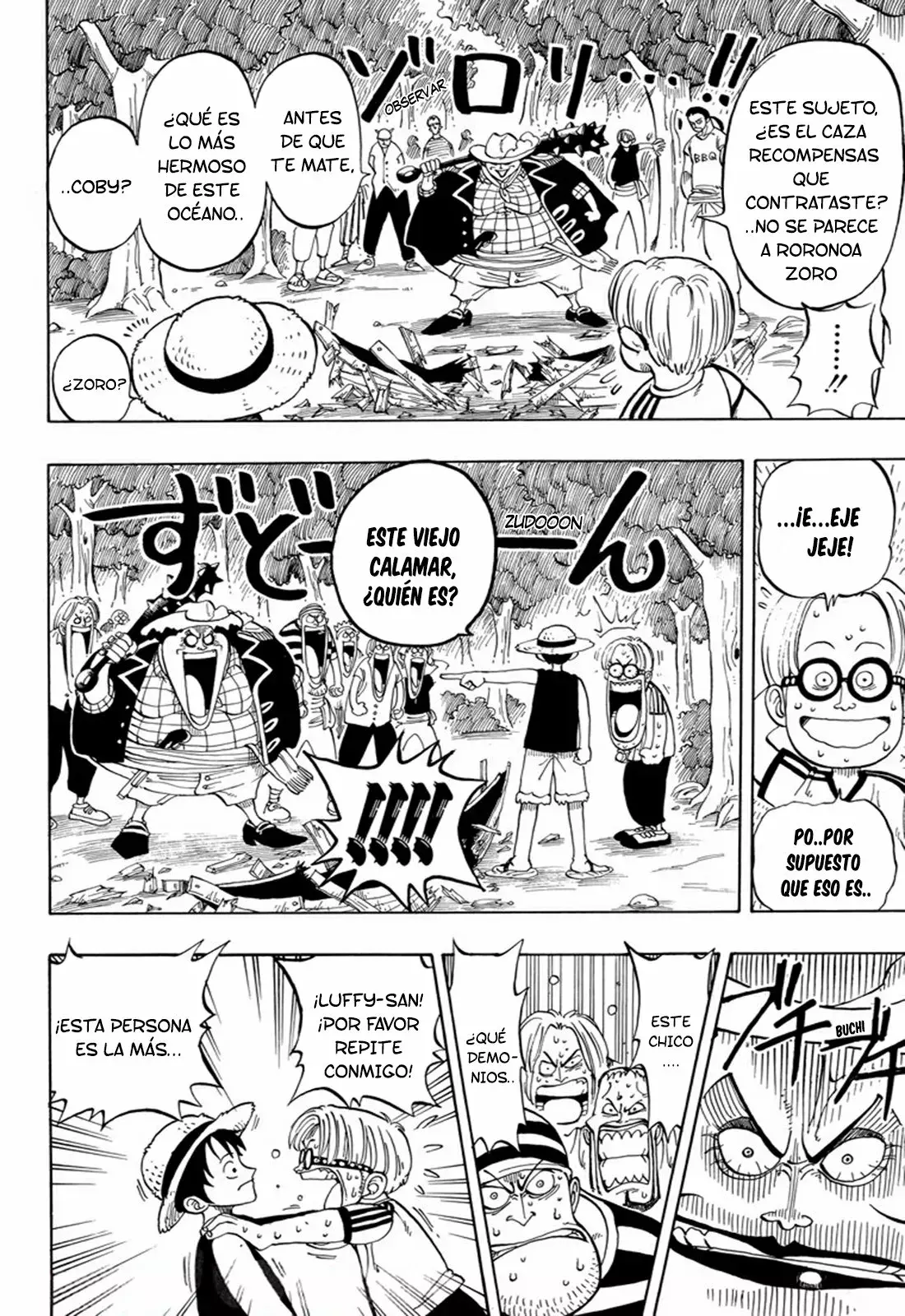 One Piece Capitulo 2: "Ese Chico es, Luffy Sombrero de Paja" página 18