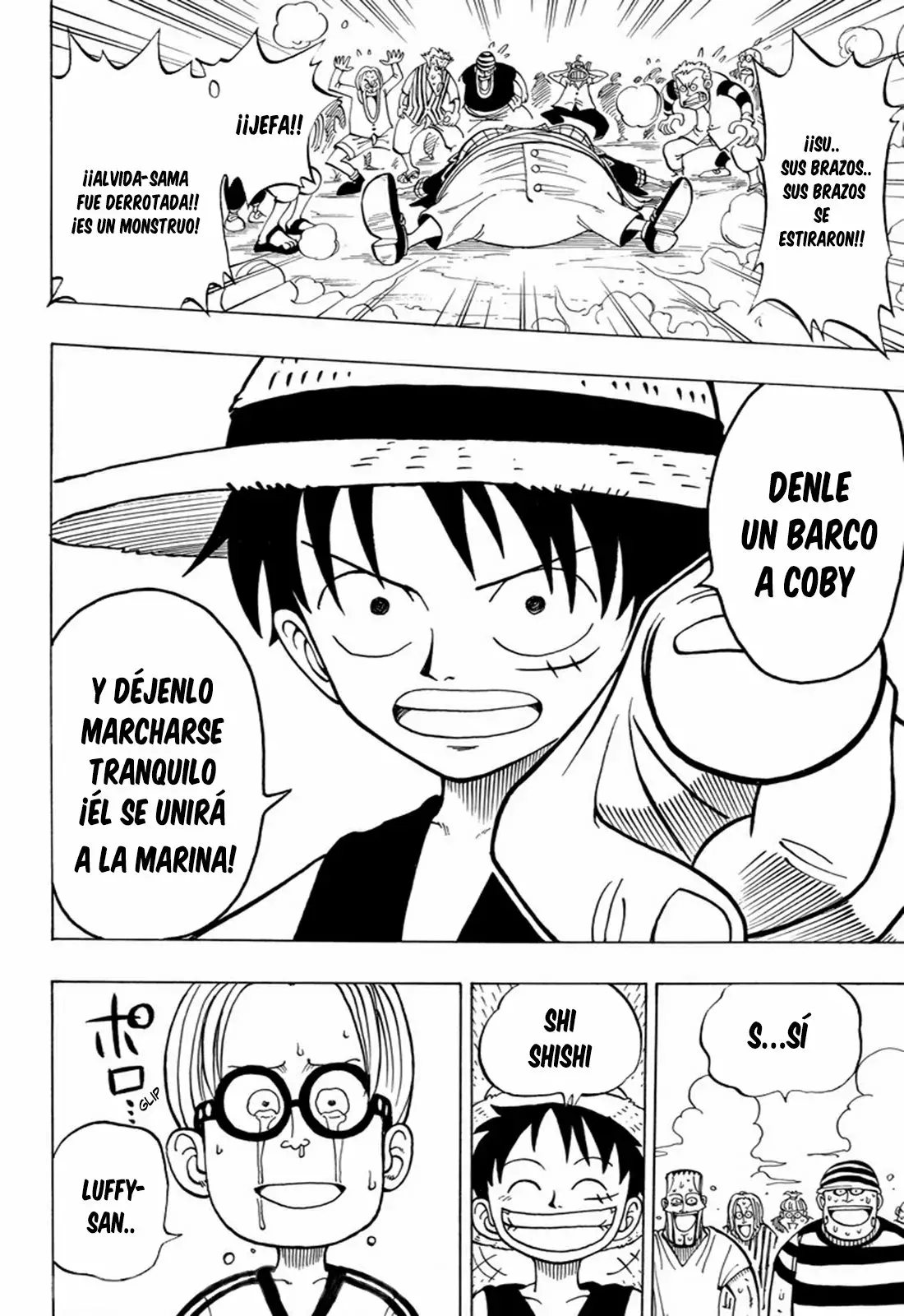 One Piece Capitulo 2: "Ese Chico es, Luffy Sombrero de Paja" página 22